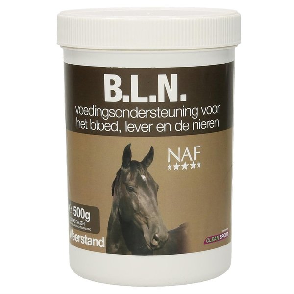 NAF B.L.N. voor het bloed, lever en de nieren.